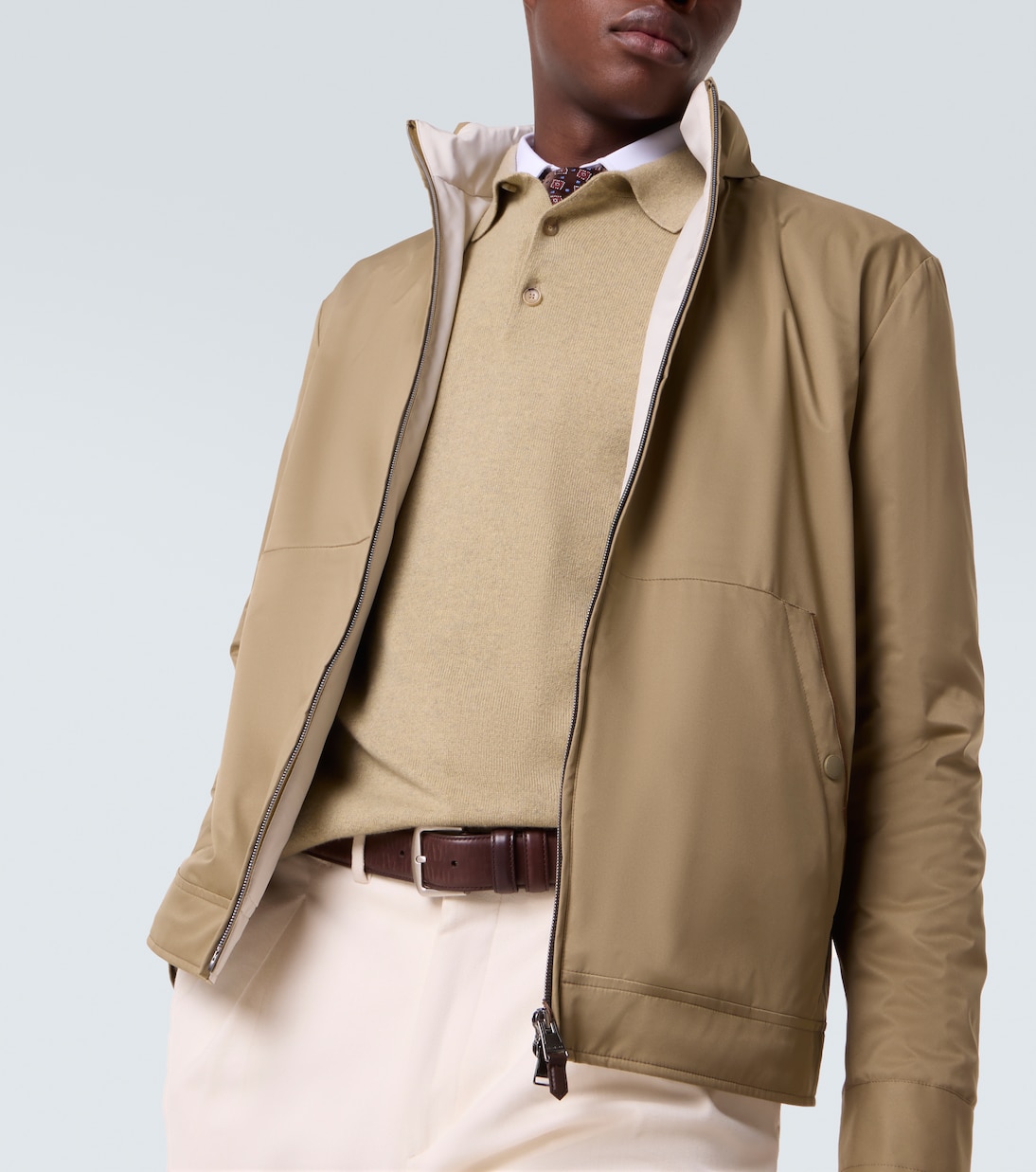 Technical bomber jacket | Canali