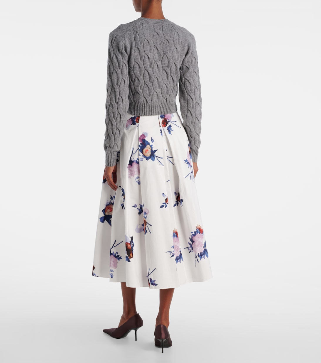 Cardigan en laine mélangée | Erdem