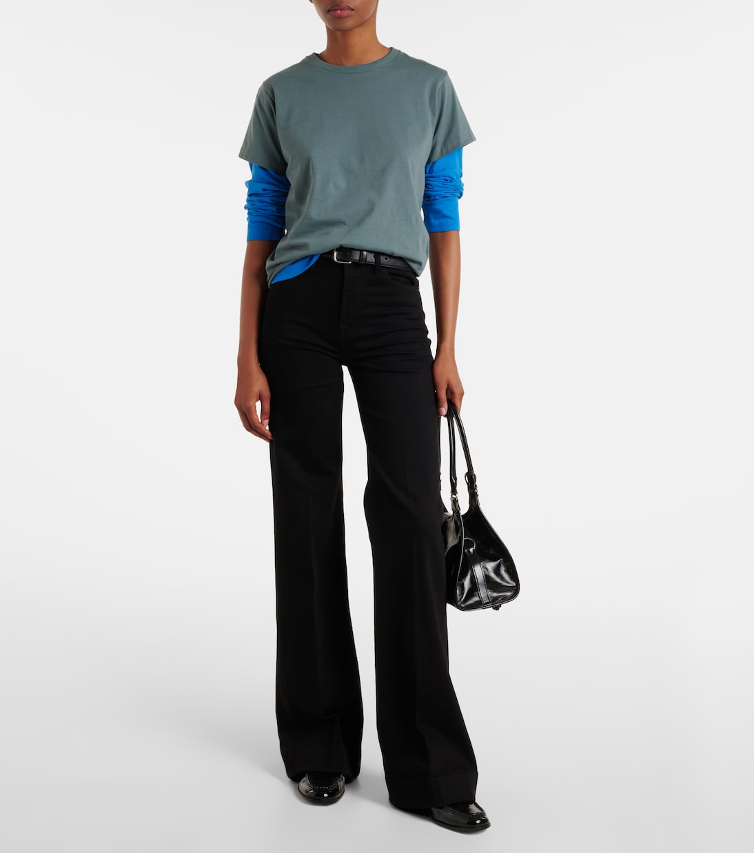 High-Rise Wide-Leg Jeans Modern Dojo | 7 For All Mankind