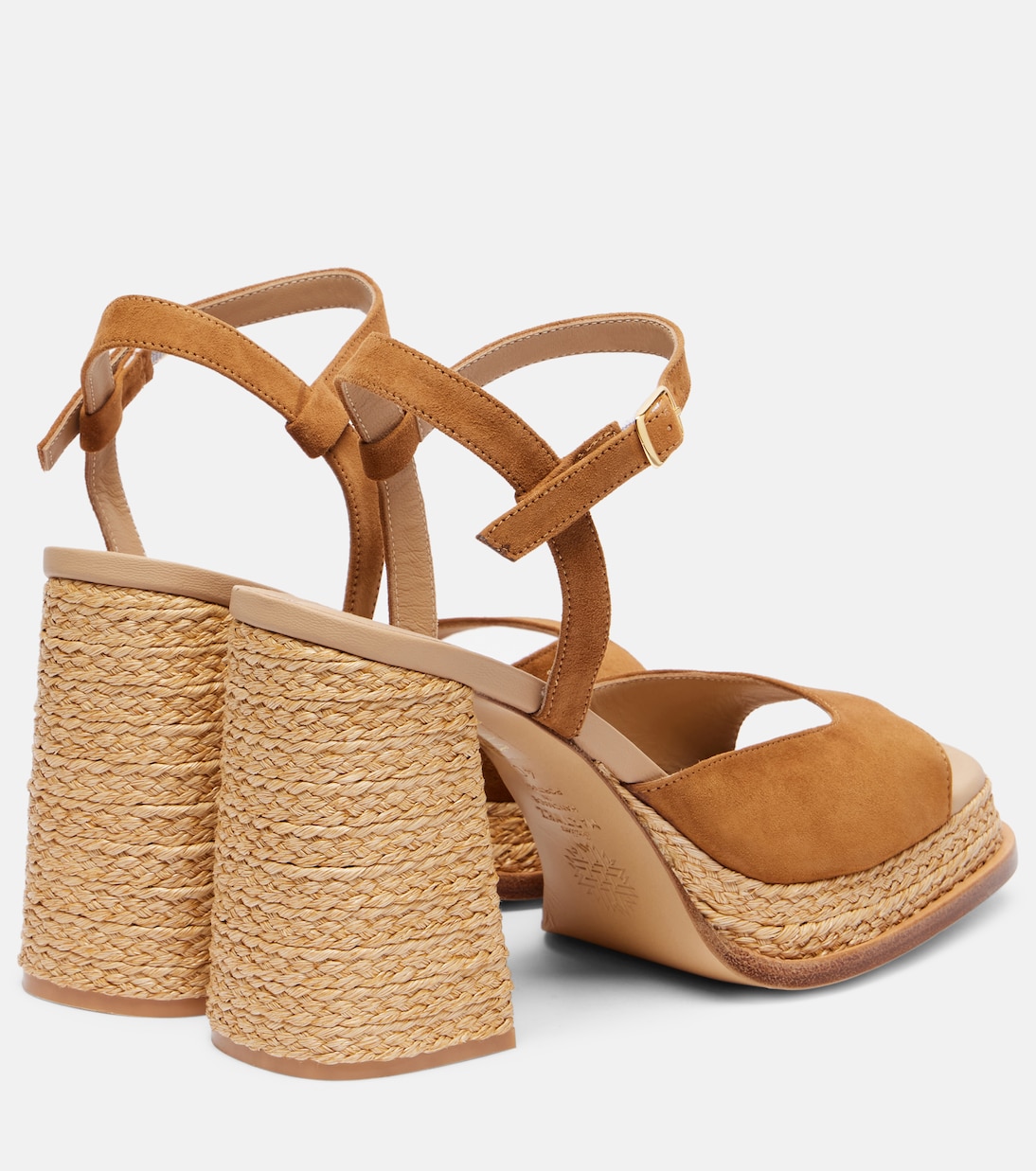 Gracia suede platform sandals | Souliers Martinez