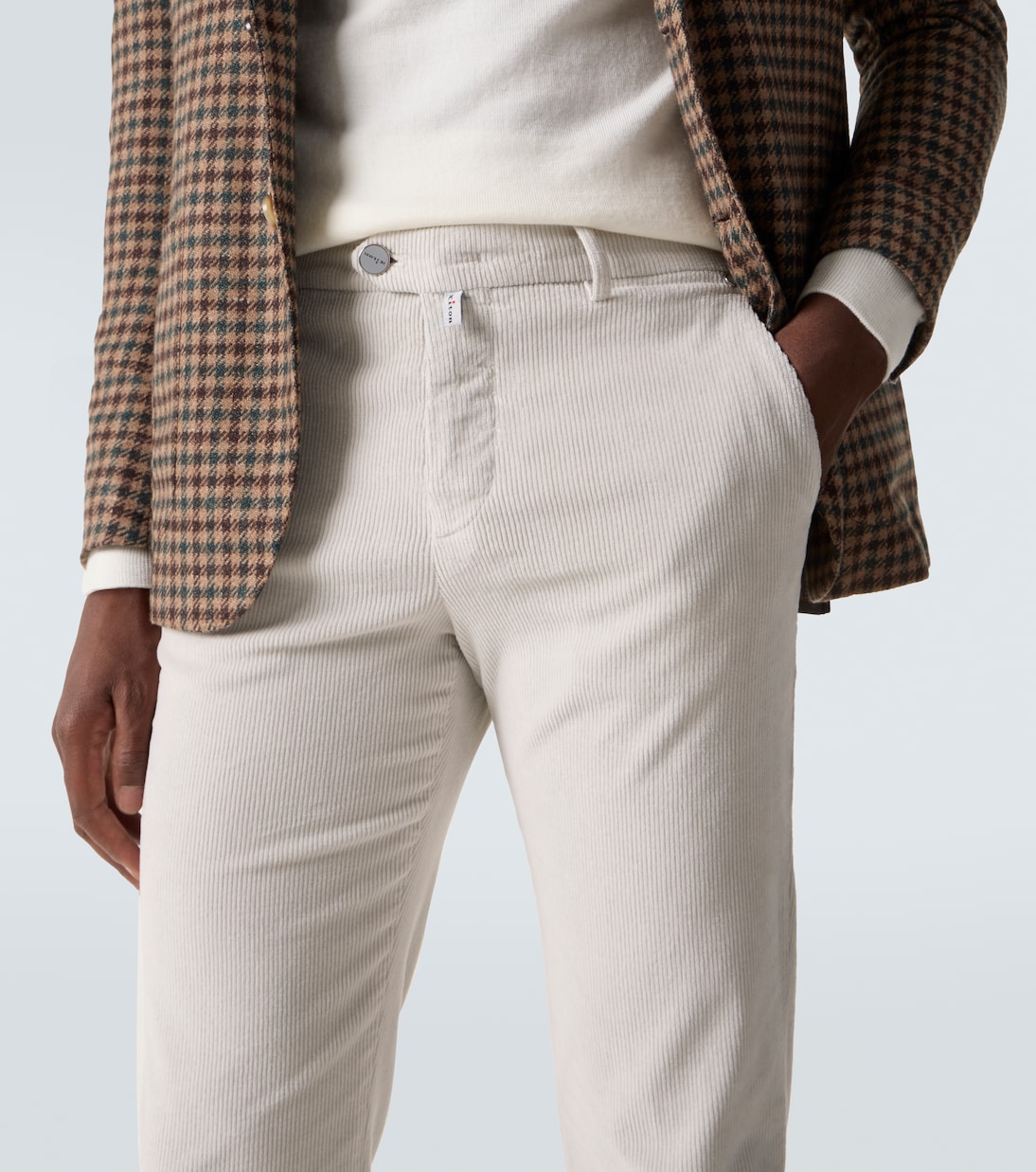 Cotton-blend corduroy pants | Kiton