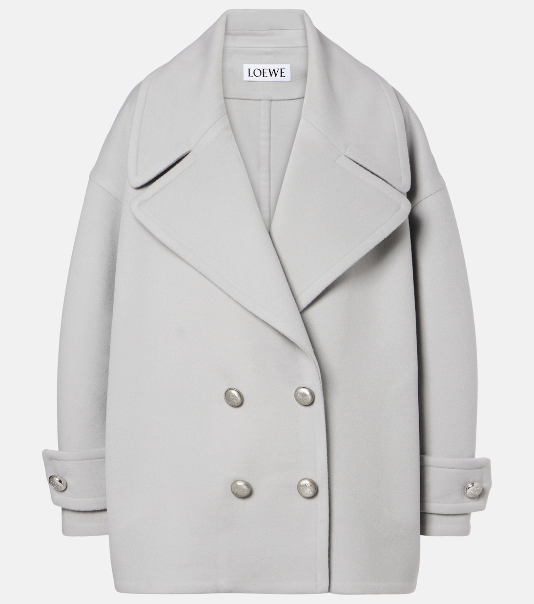 Cabanjacke Pebble aus Wolle | Loewe