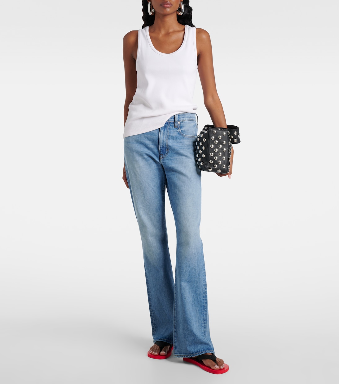 Jean bootcut Anita à taille haute | Slvrlake