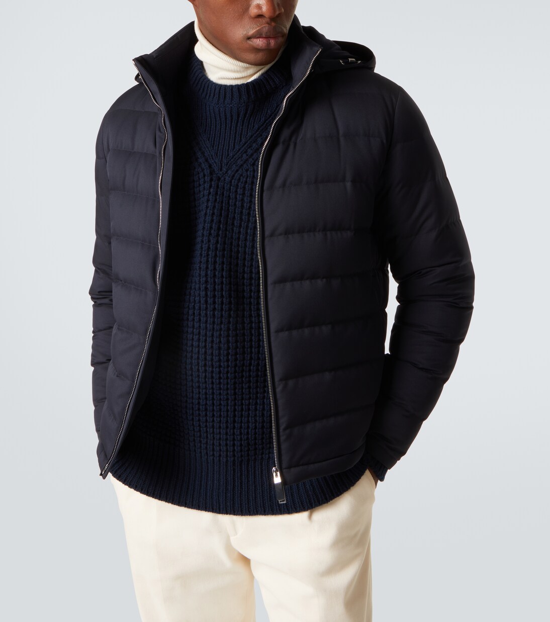 Piumino in twill tecnico | Zegna