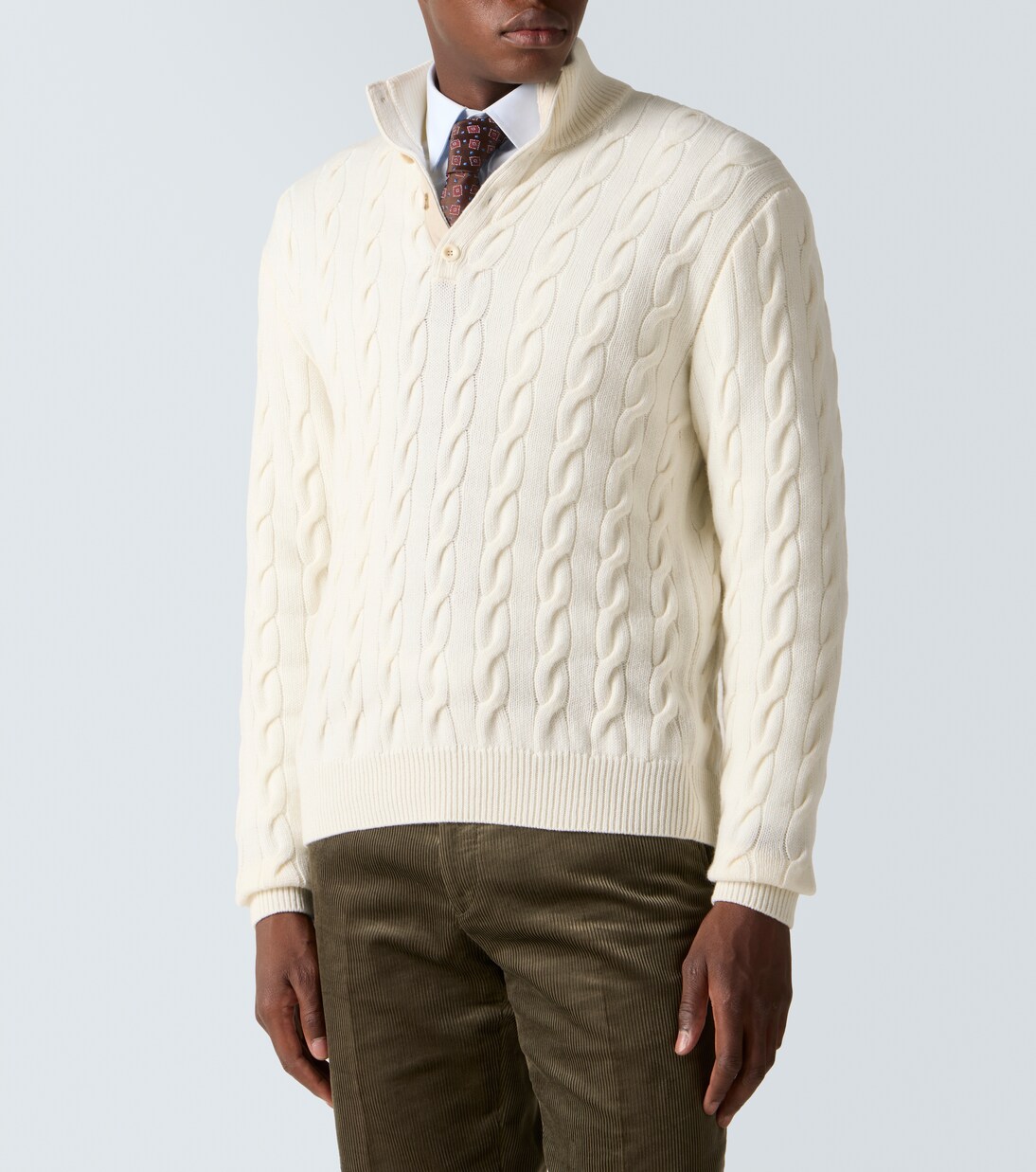 Cable-knit cashmere sweater | Ralph Lauren Purple Label
