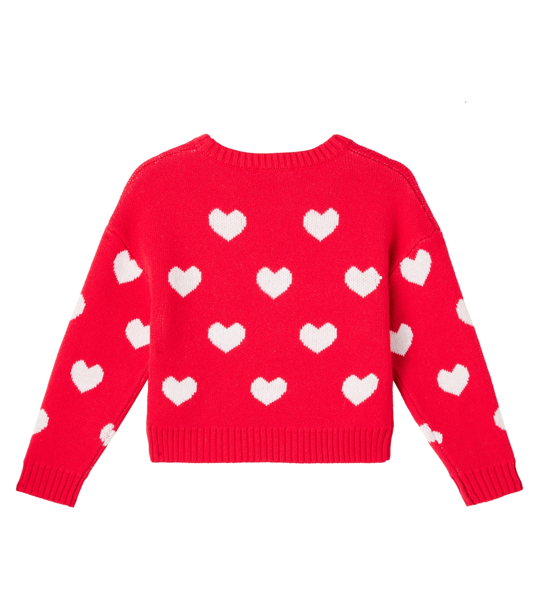 Pullover in cotone e lana con stampa | Monnalisa