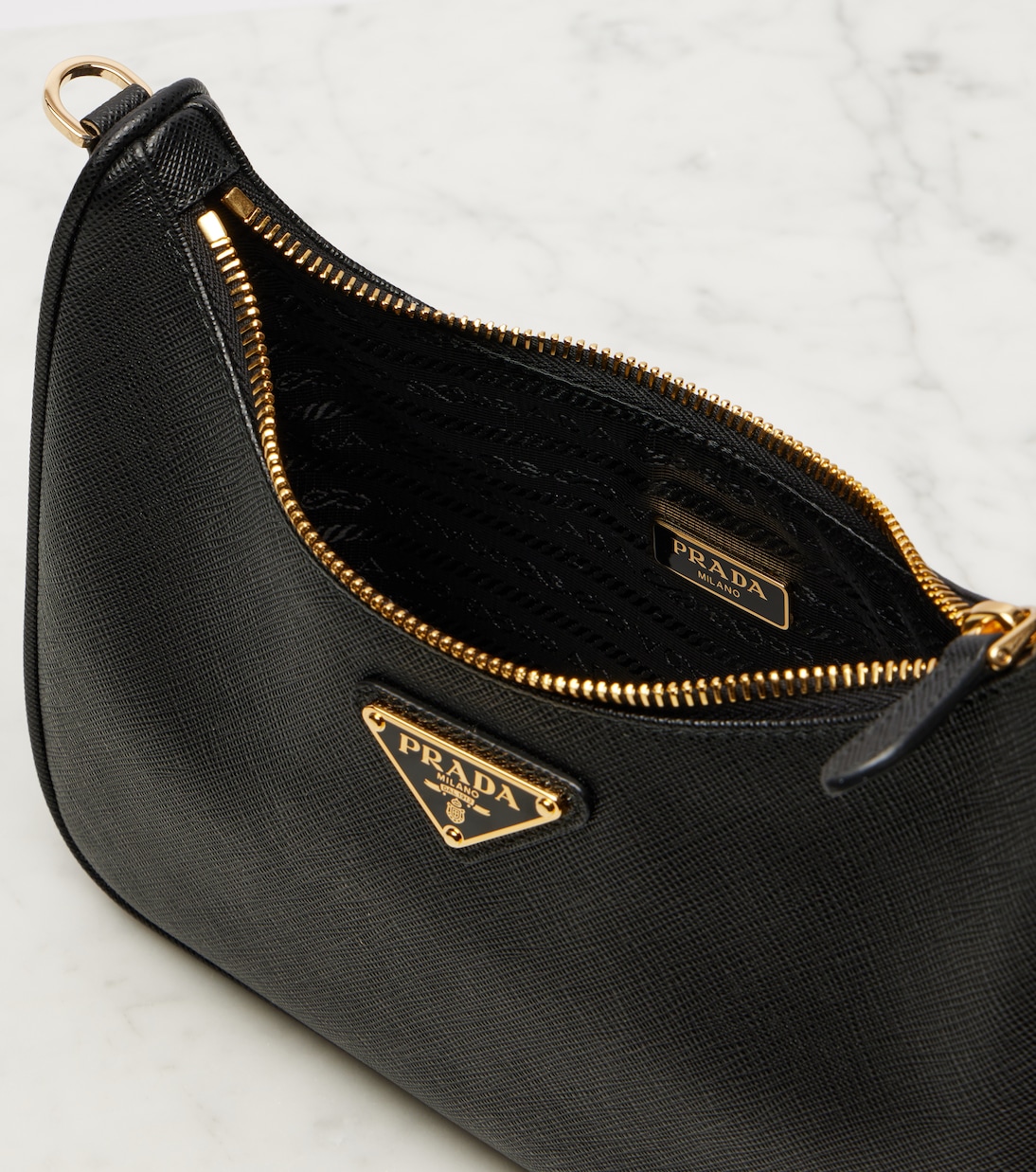 Schultertasche Re-Edition 2005 aus Leder | Prada