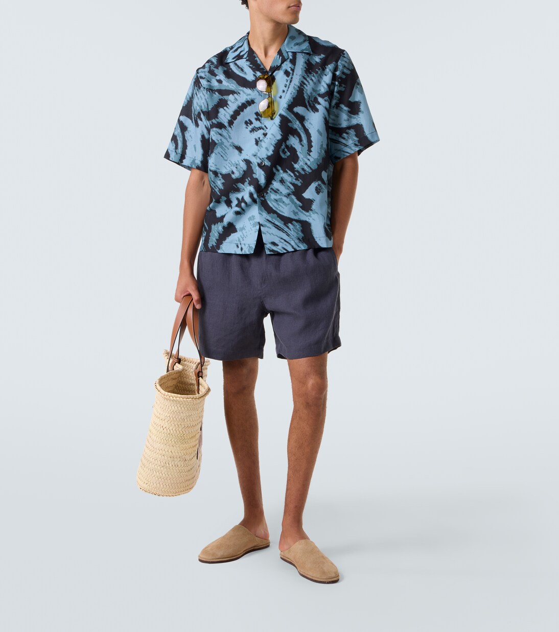 Shorts de lino | Commas