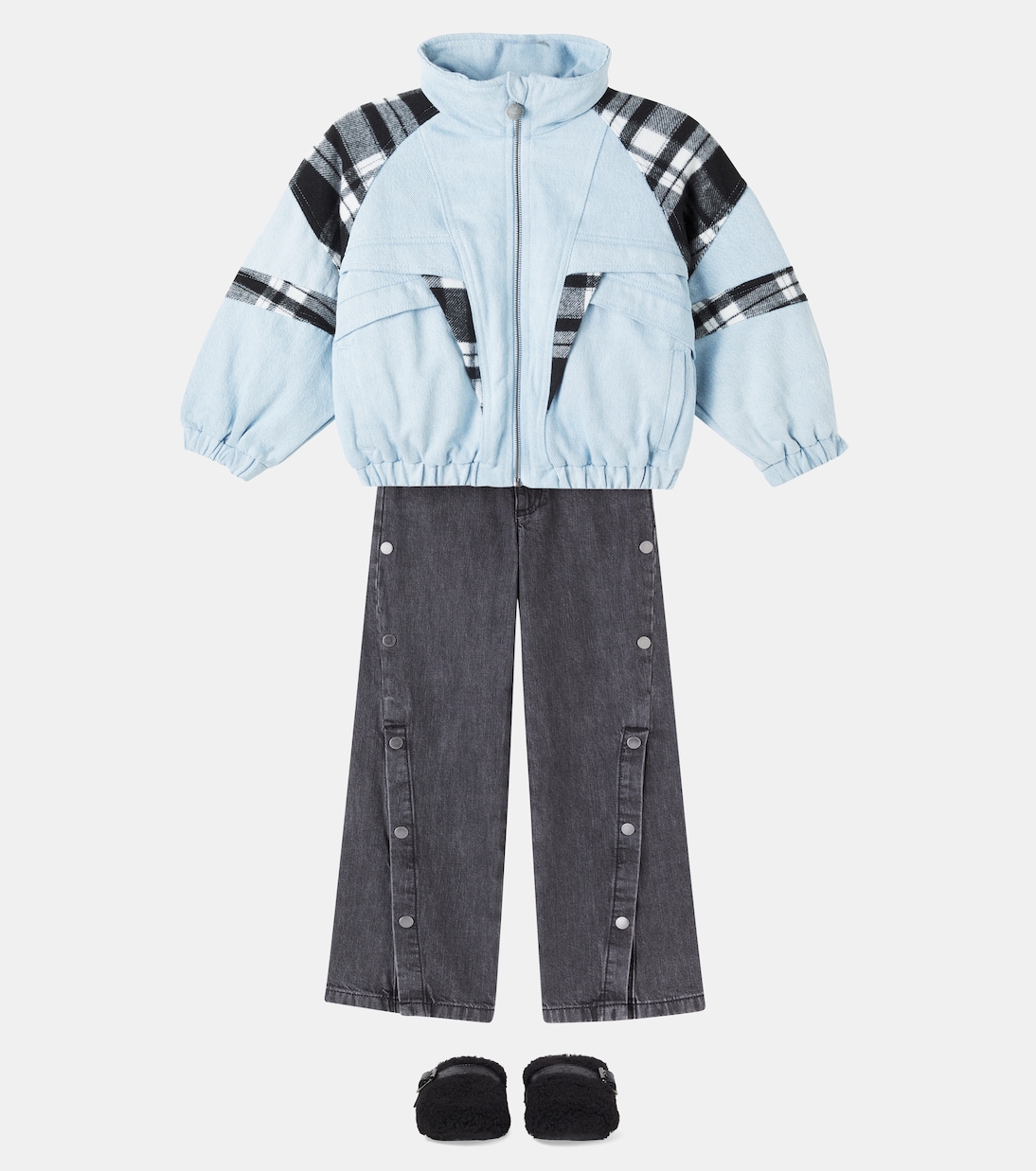 刺绣阔腿牛仔裤 | Stella McCartney Kids