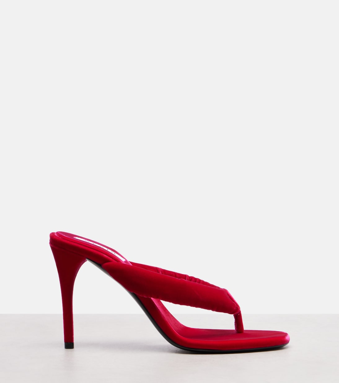 Boudoir 90 velvet thong sandals | Alaïa