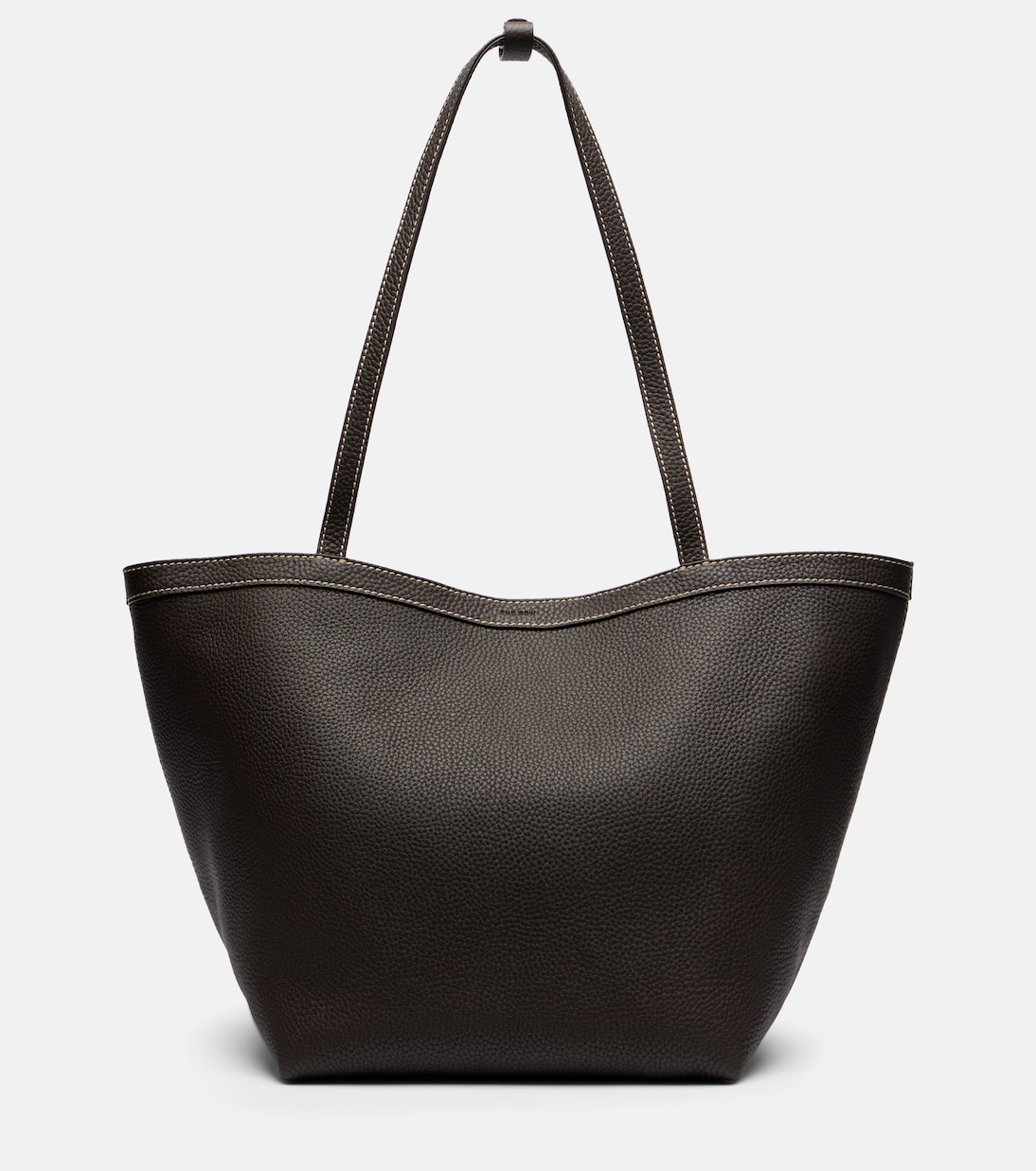 Park Large leather tote bag | The Row