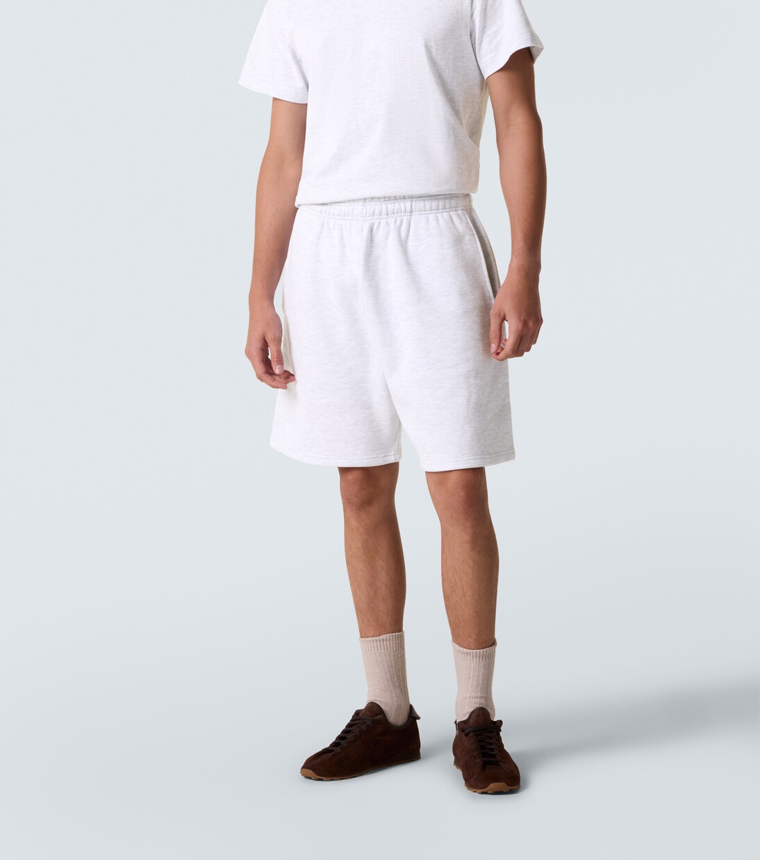 Cotton fleece shorts | Entire Studios