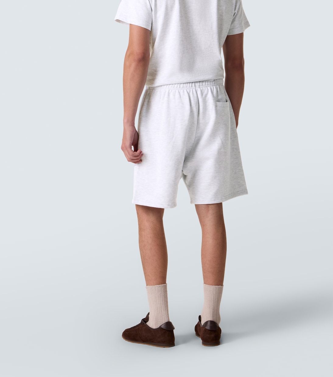 Cotton fleece shorts | Entire Studios