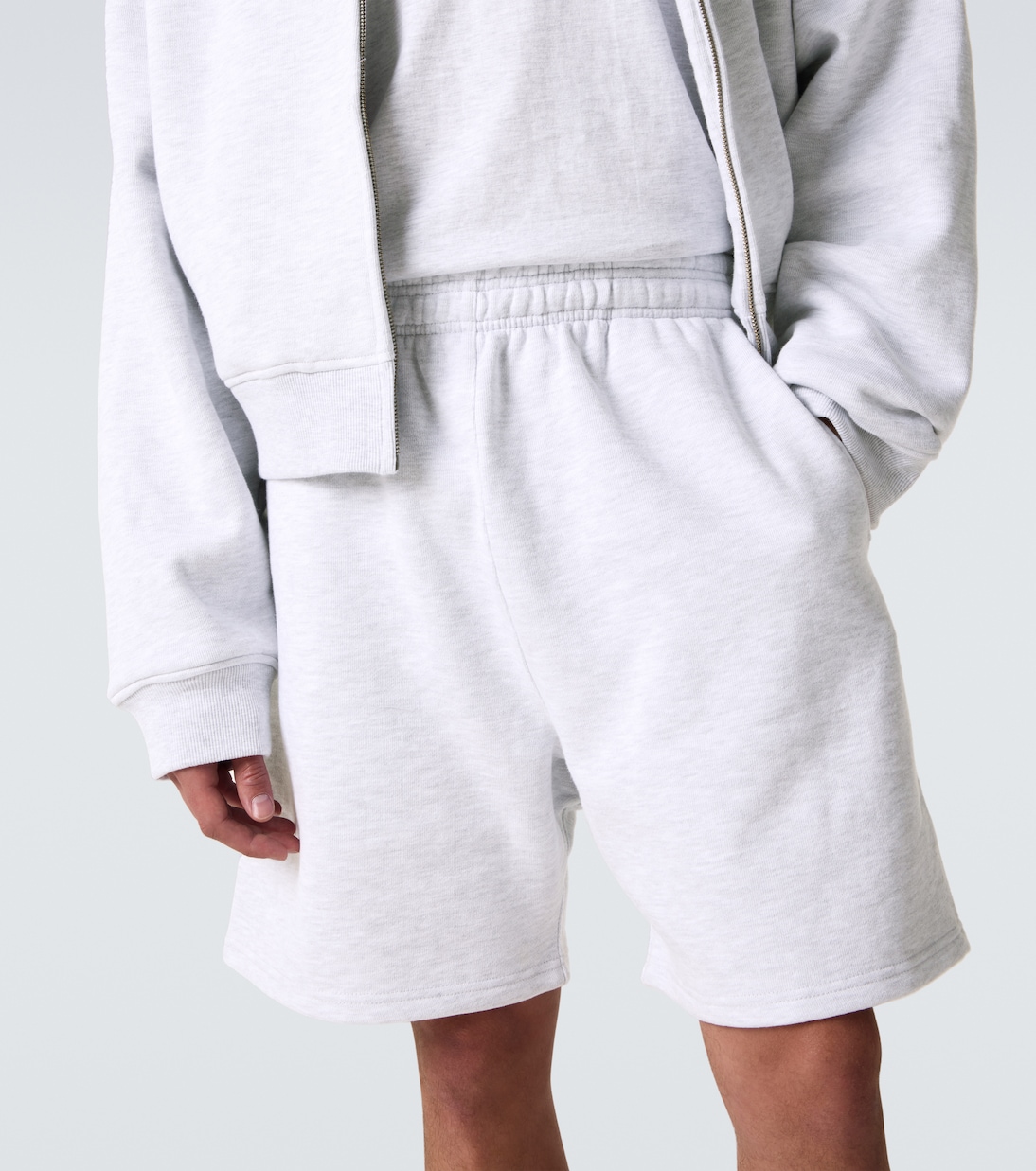 Cotton fleece shorts | Entire Studios