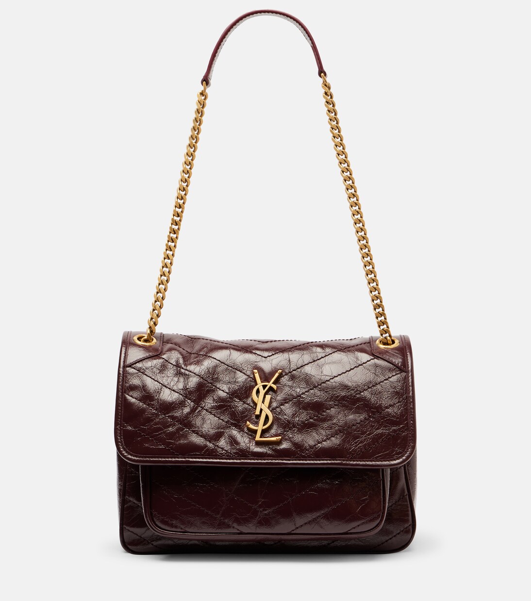 Niki M号皮革单肩包 | Saint Laurent