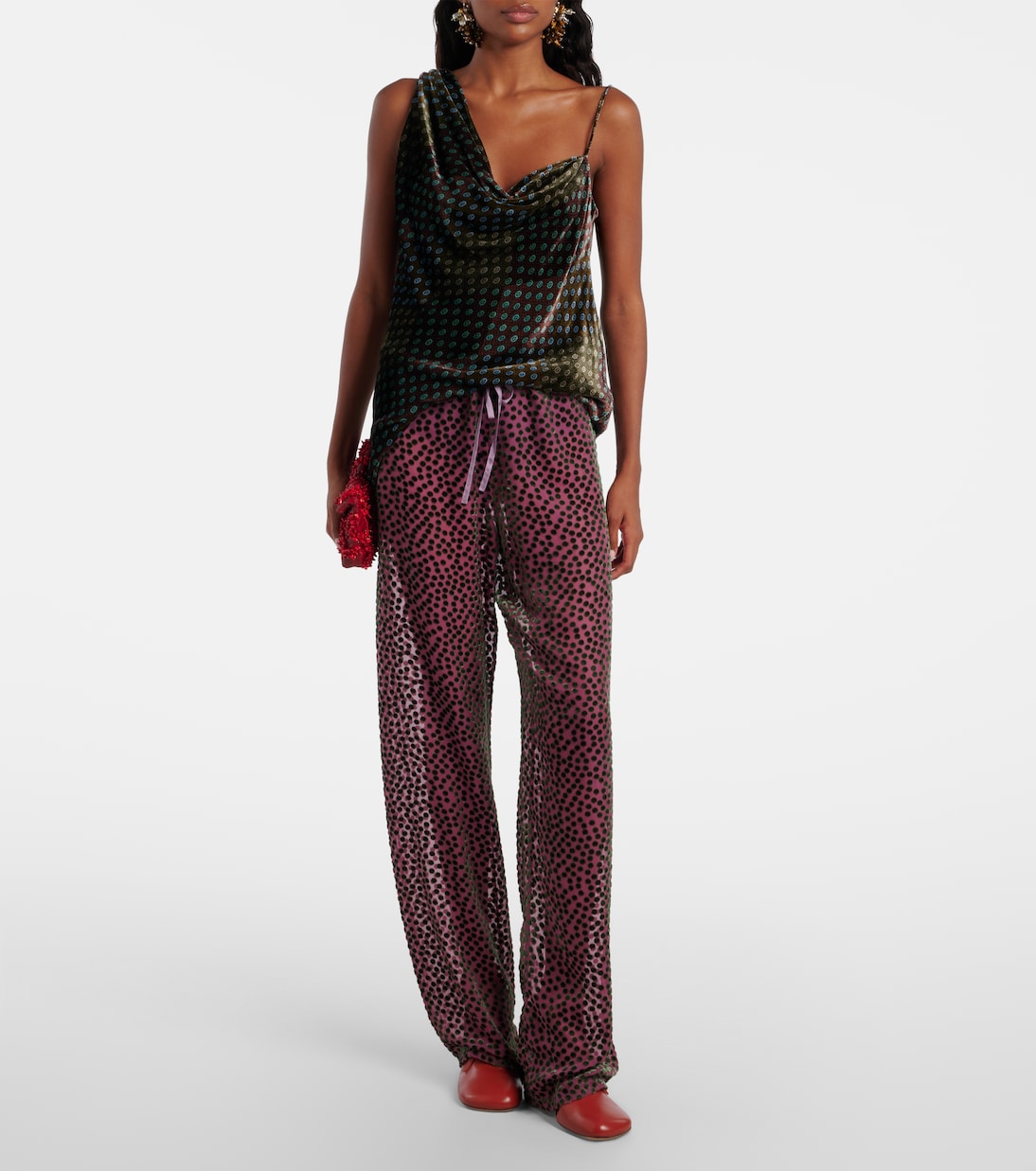 Top aus Samt | Dries Van Noten