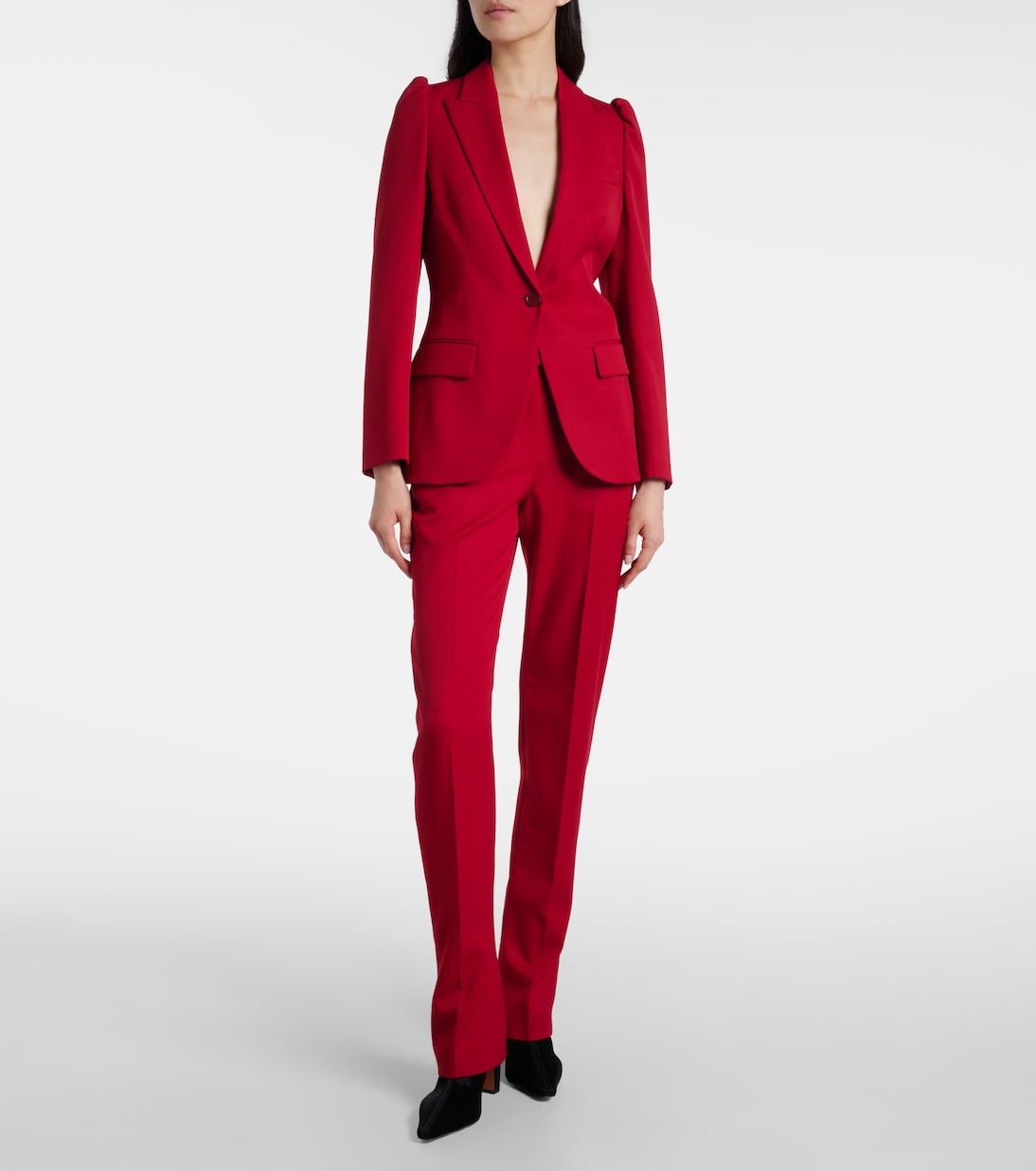 Wool flared pants | McQueen