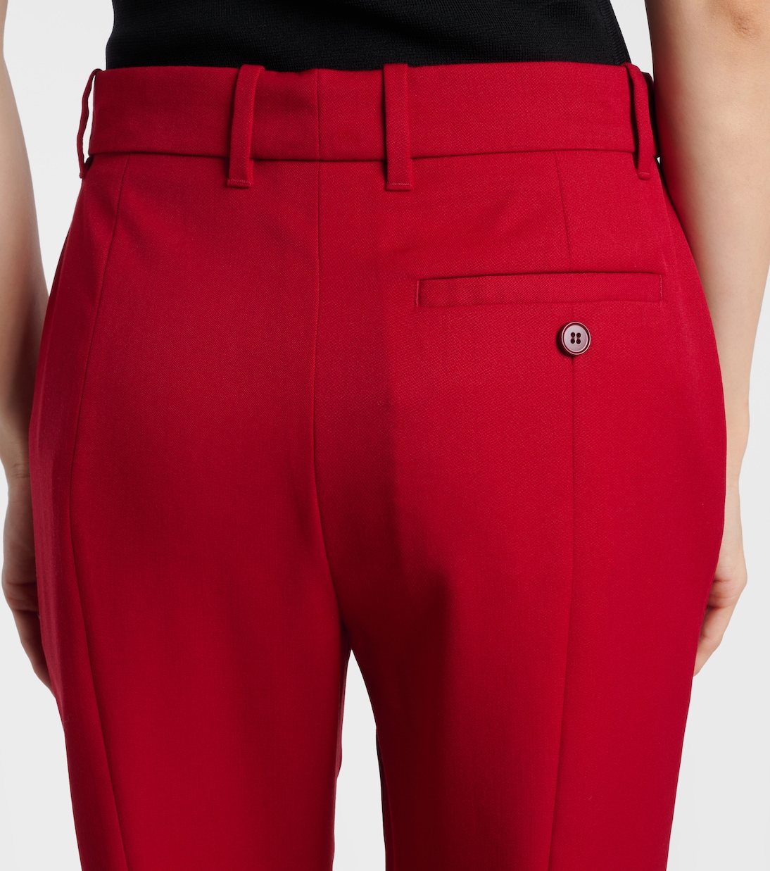 Wool flared pants | McQueen