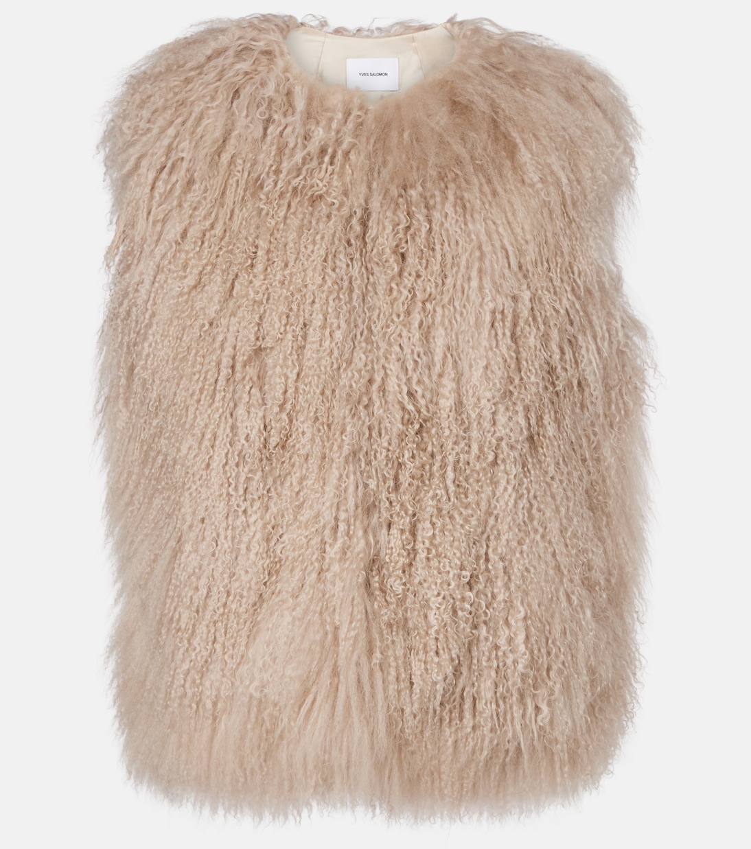 Shearling gilet | Yves Salomon
