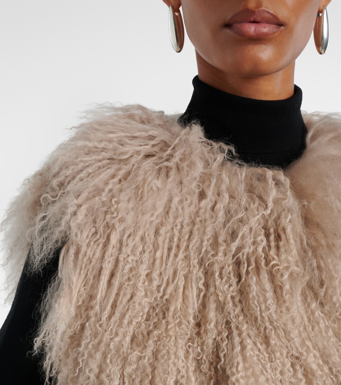 Shearling gilet | Yves Salomon