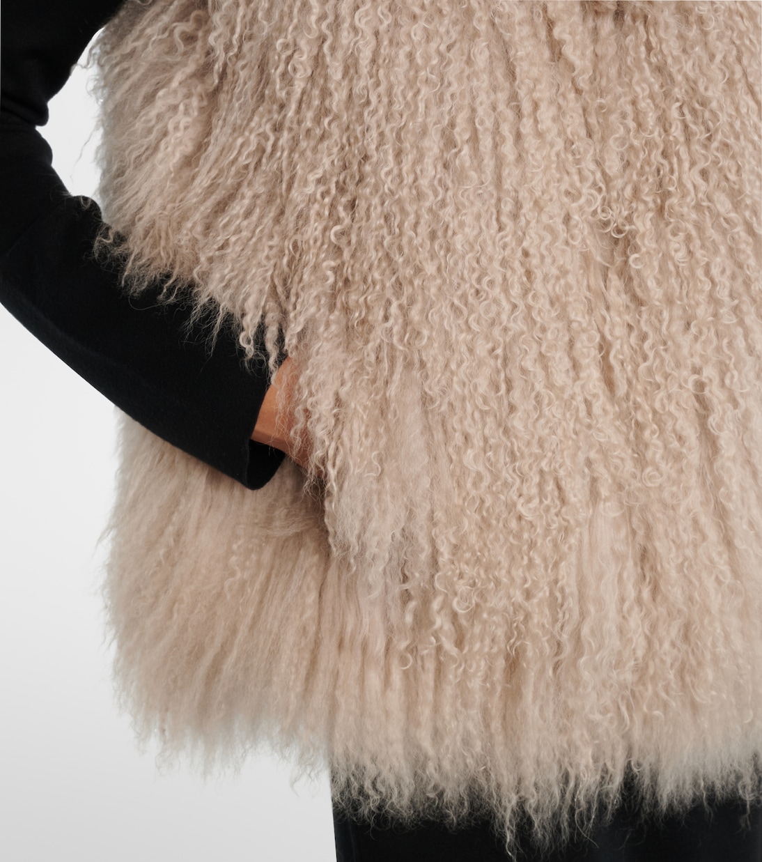 Shearling gilet | Yves Salomon
