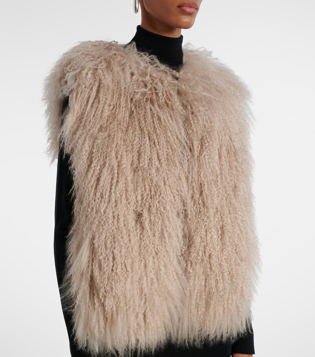Shearling gilet | Yves Salomon