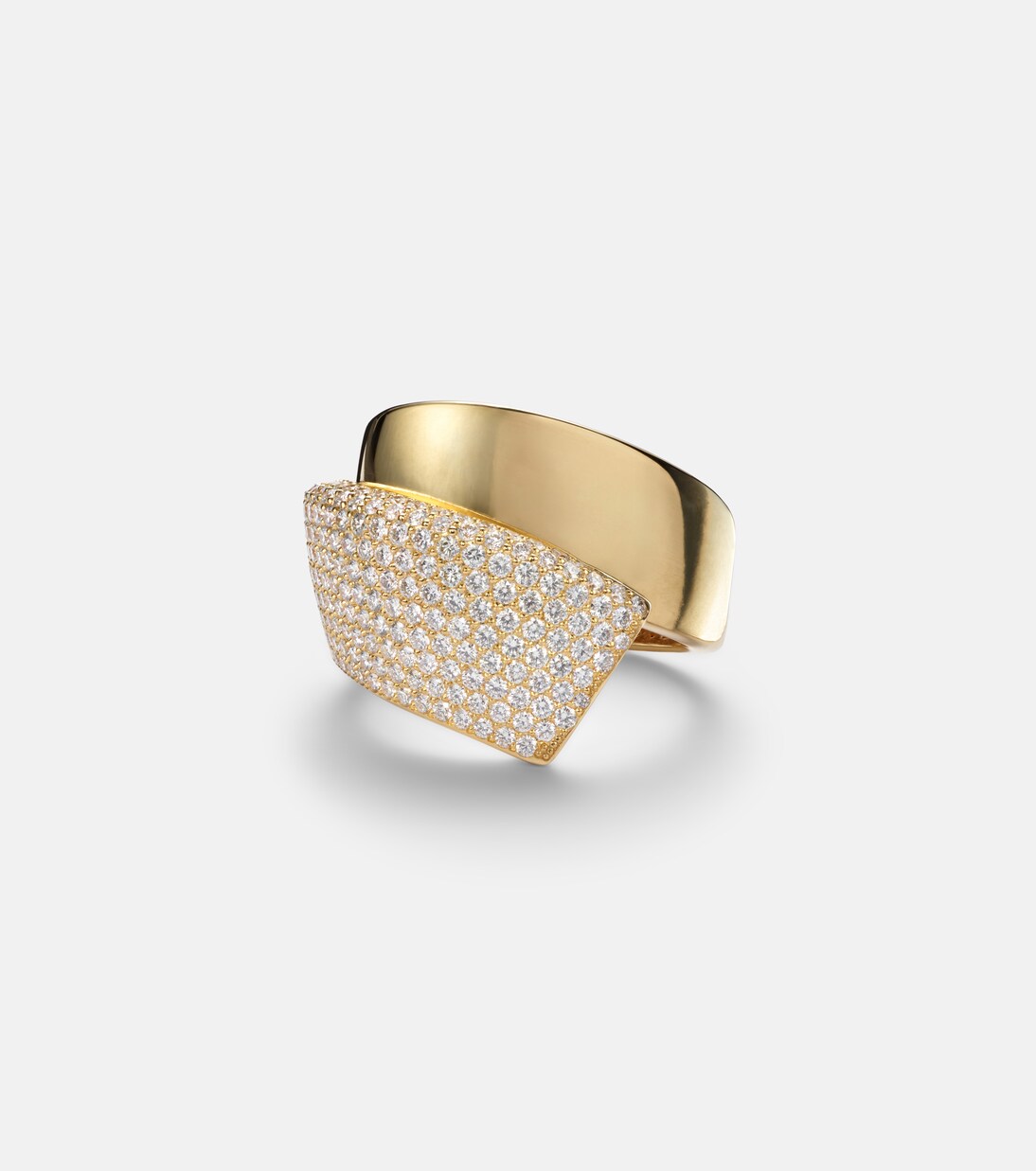 Divino 18kt gold ring with diamonds | Engelbert