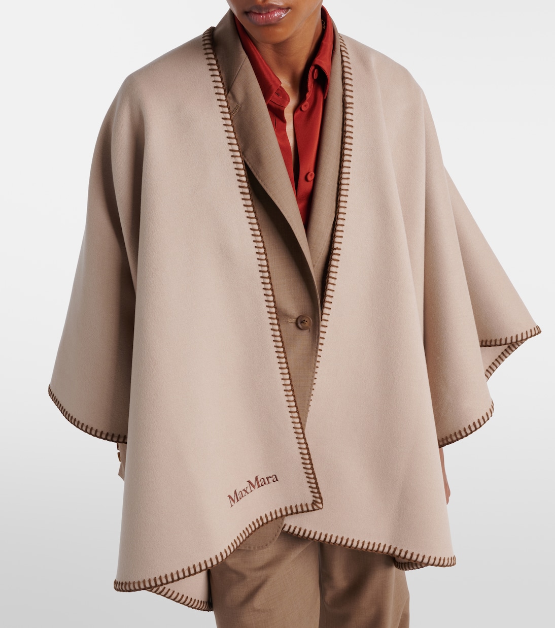 Virgin wool cape | Max Mara