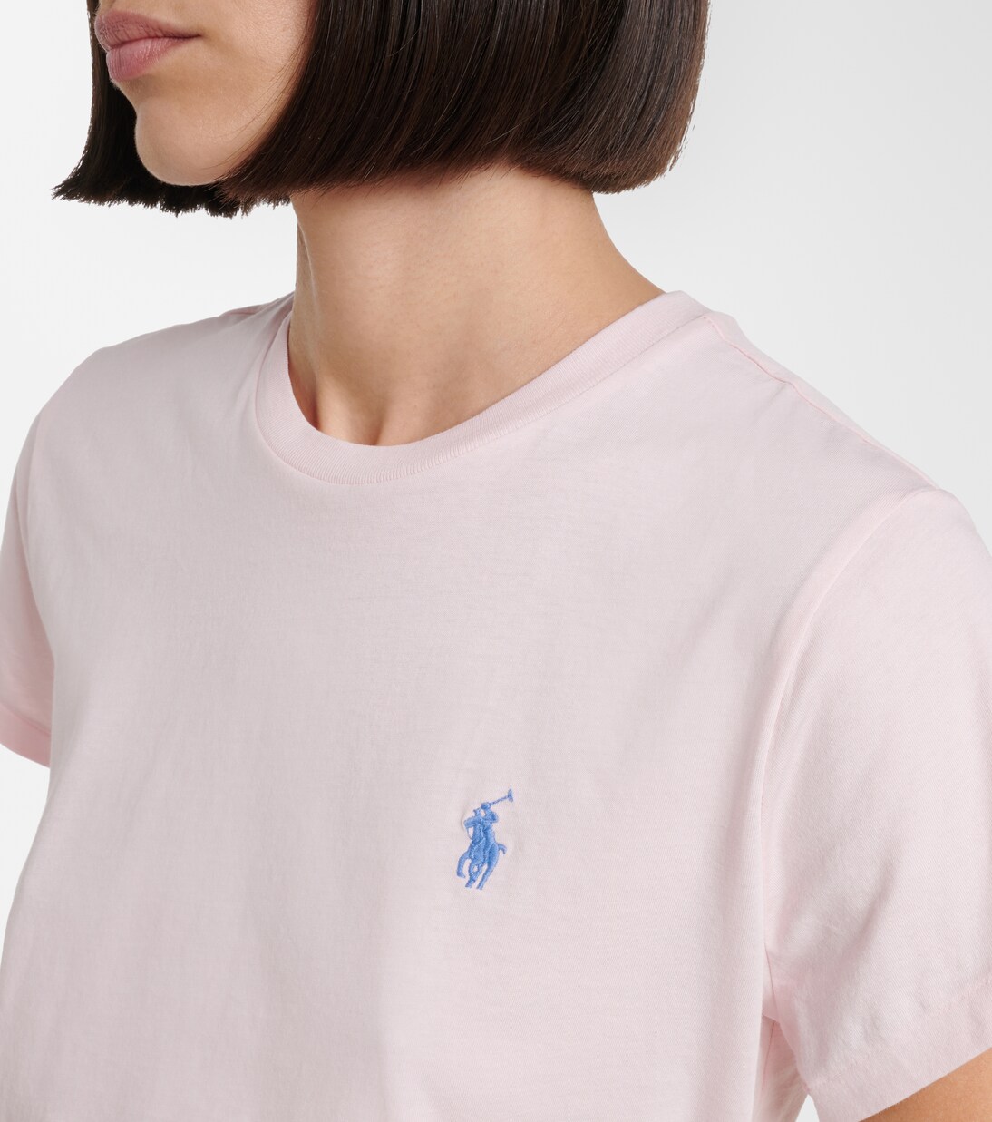 Embroidered cotton jersey T-shirt | Polo Ralph Lauren