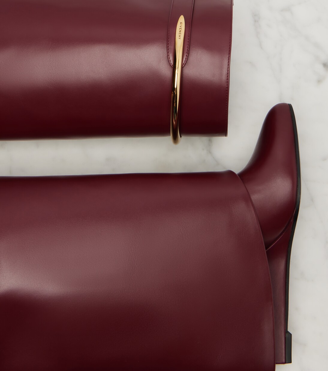 Shark 95 레더 니하이 부츠 | Givenchy