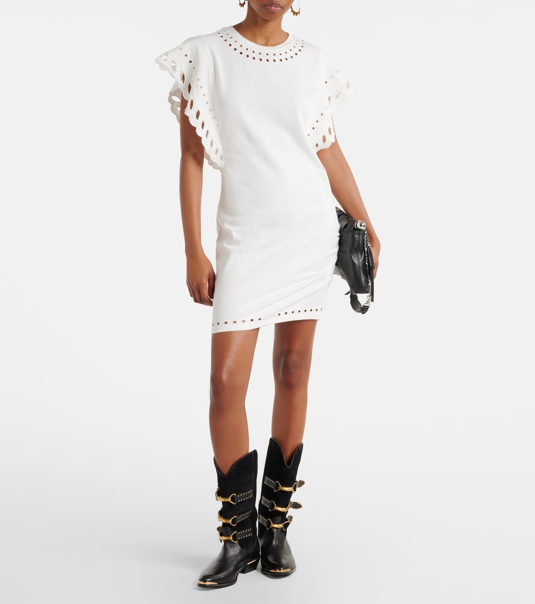 Orlane embroidered cotton minidress | Marant Etoile
