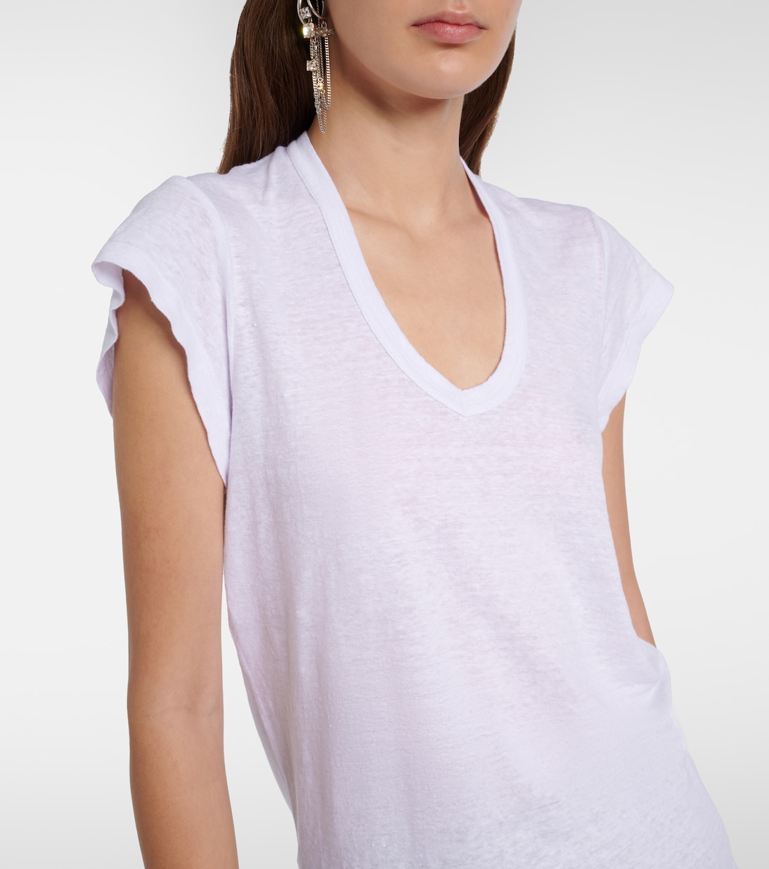Zankou linen T-shirt | Marant Etoile