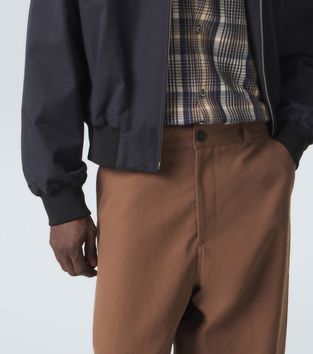 Bosworth cotton twill wide-leg pants | Studio Nicholson