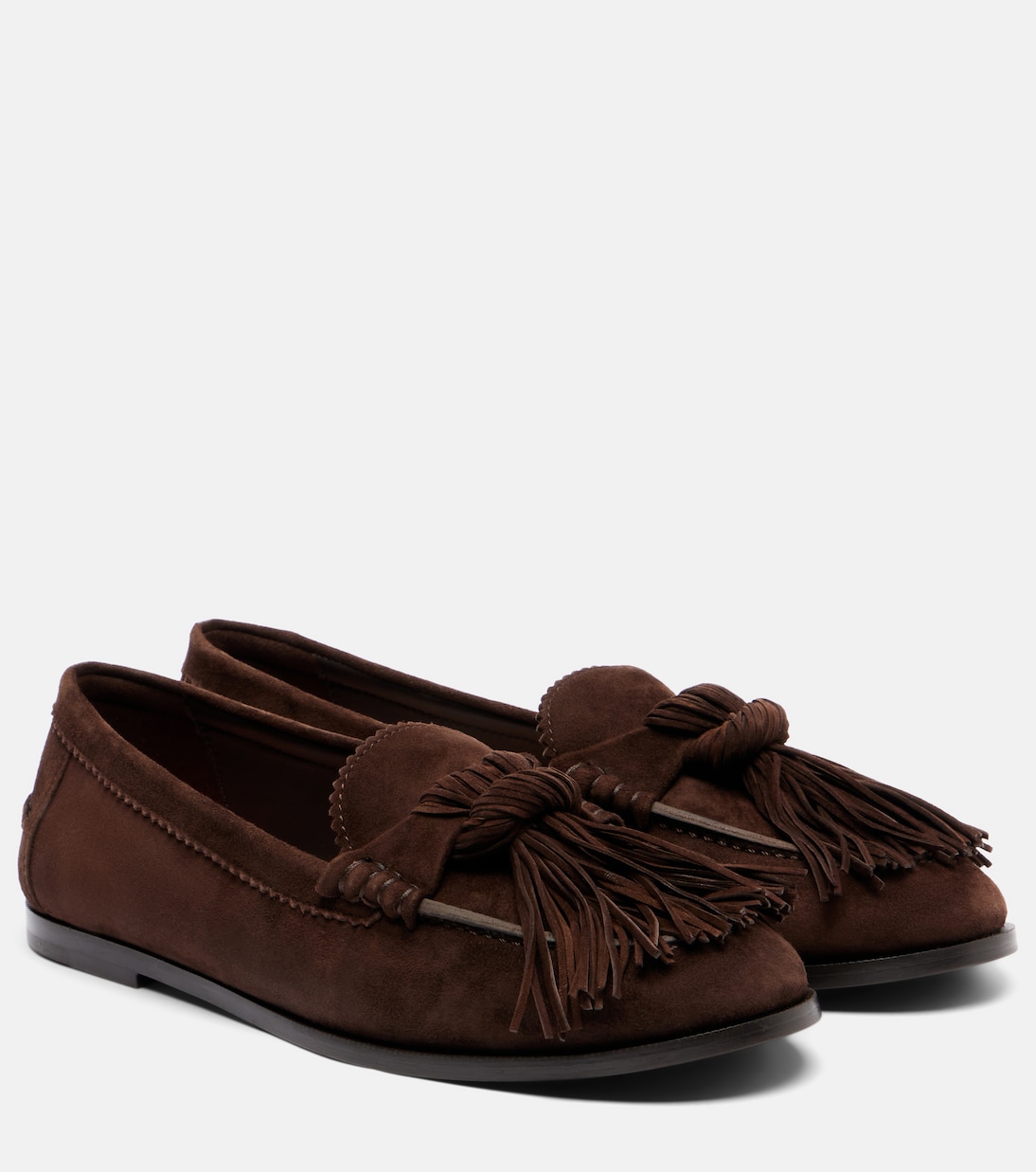 Freddie suede loafers | Aquazzura