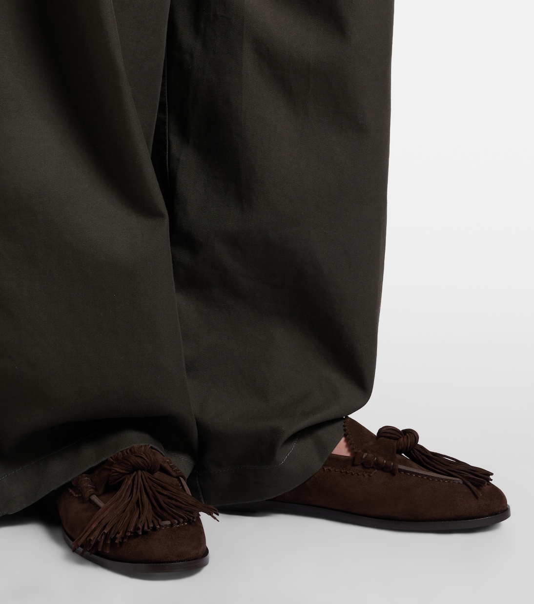 Freddie suede loafers | Aquazzura