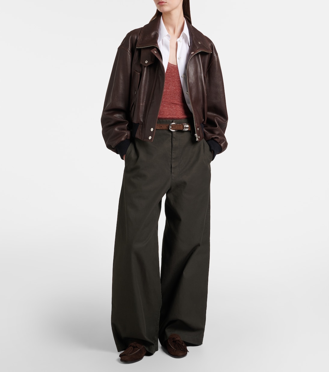 Freddie suede loafers | Aquazzura