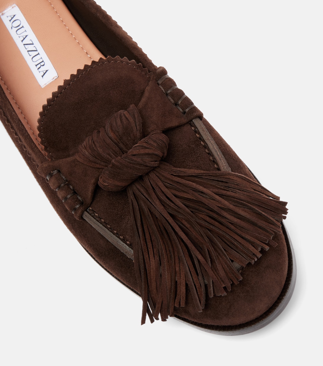 Freddie suede loafers | Aquazzura
