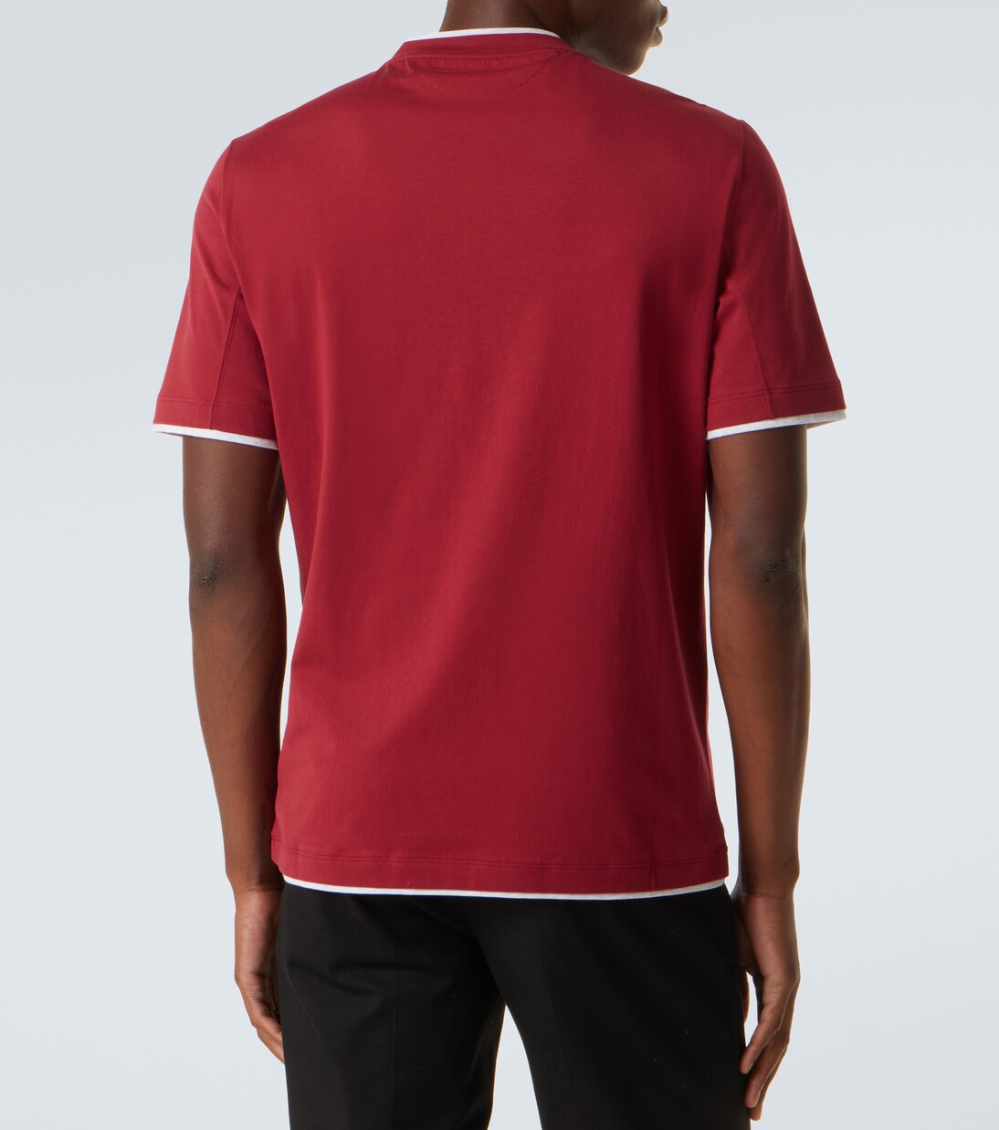 T-Shirt aus Baumwoll-Jersey | Brunello Cucinelli