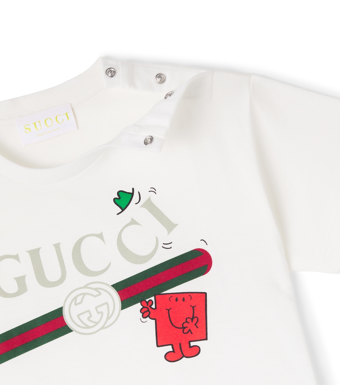 Bebé - camiseta de jersey de algodón estampada | Gucci Kids