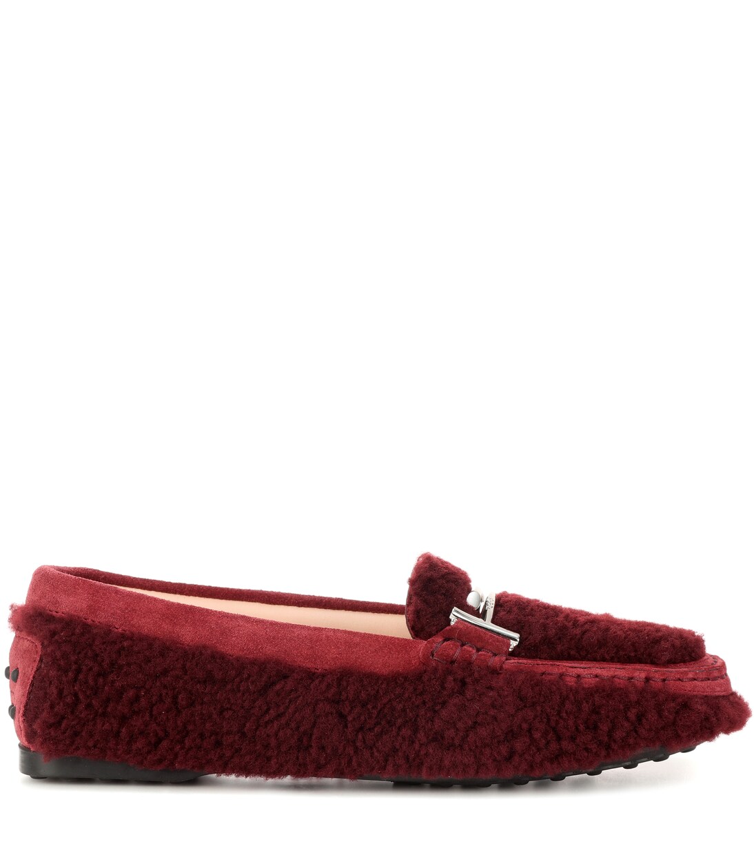 Double T shearling loafers | Tod's