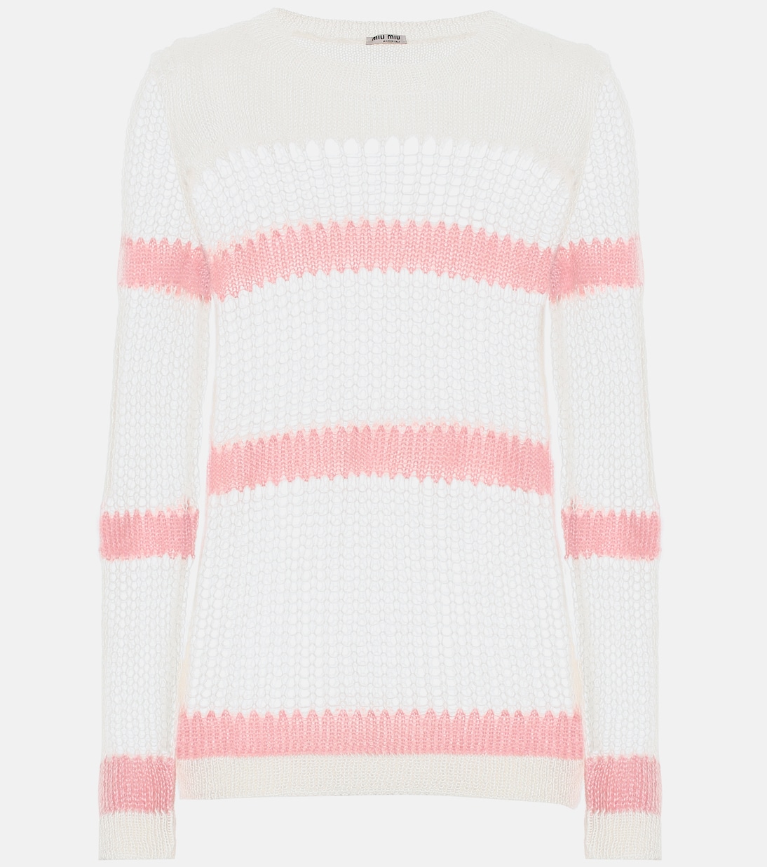 Mohair and wool-blend sweater | Miu Miu