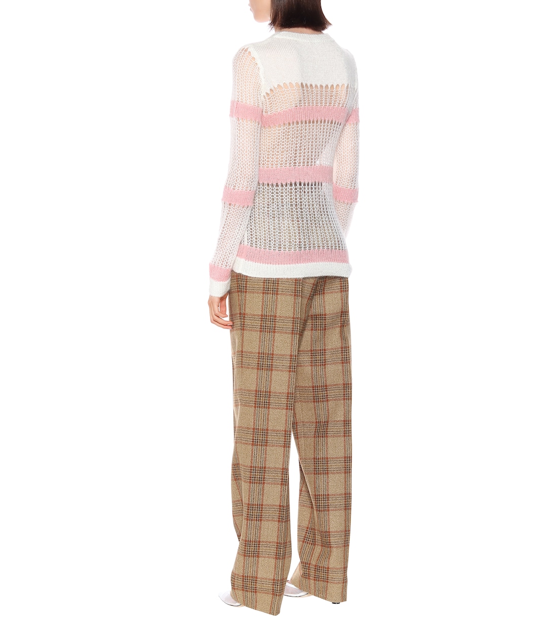 Mohair and wool-blend sweater | Miu Miu