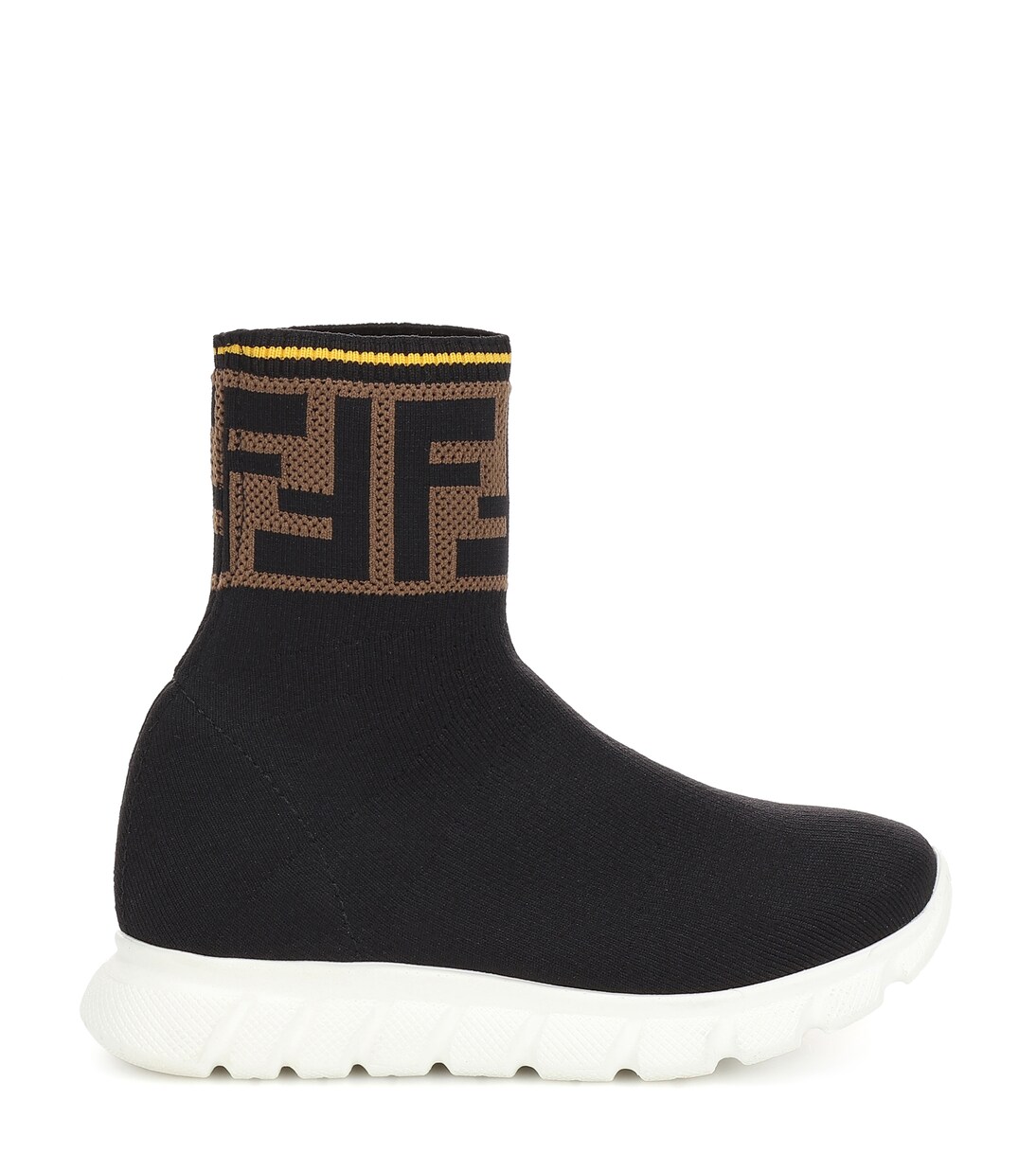 Jor Boy high-top sock sneakers | Fendi Kids