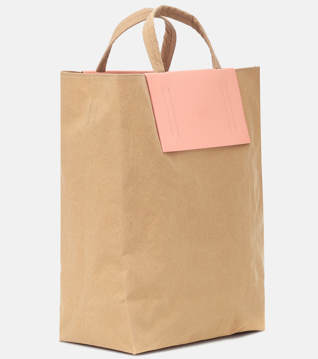 Tote de nylon y piel | Acne Studios