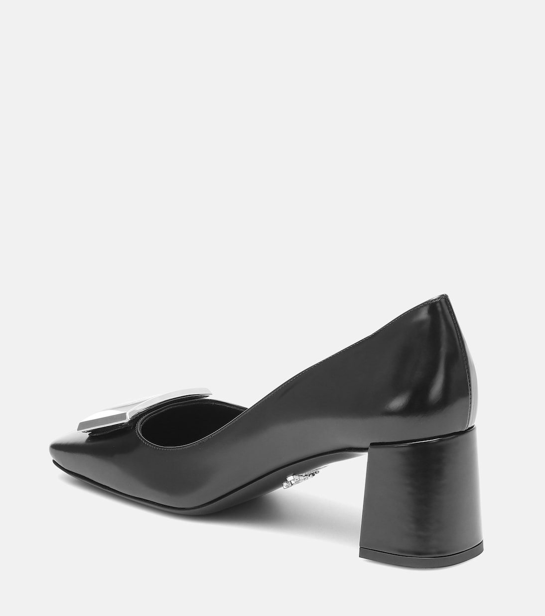 Verzierte Pumps aus Leder | Prada