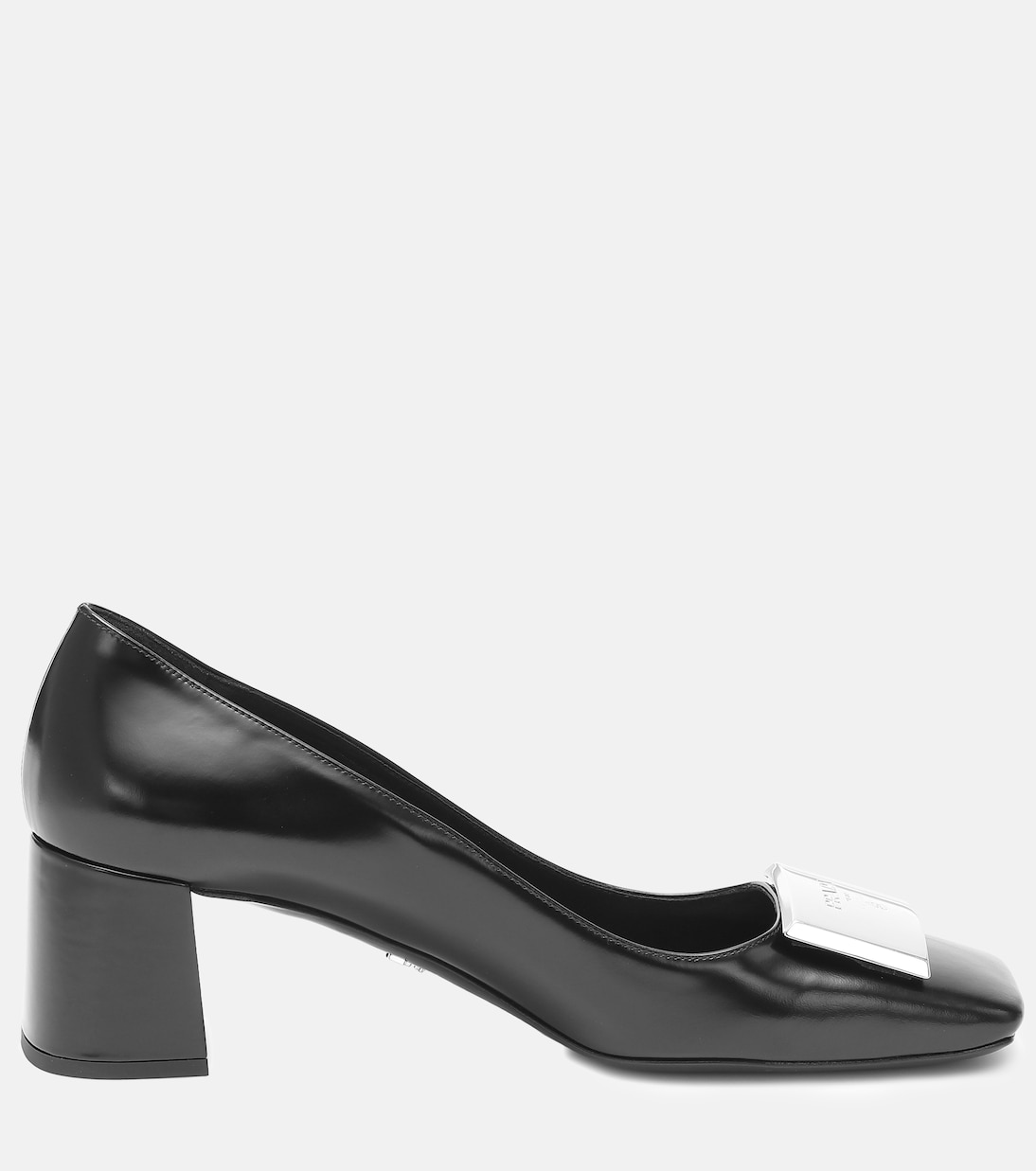 Verzierte Pumps aus Leder | Prada