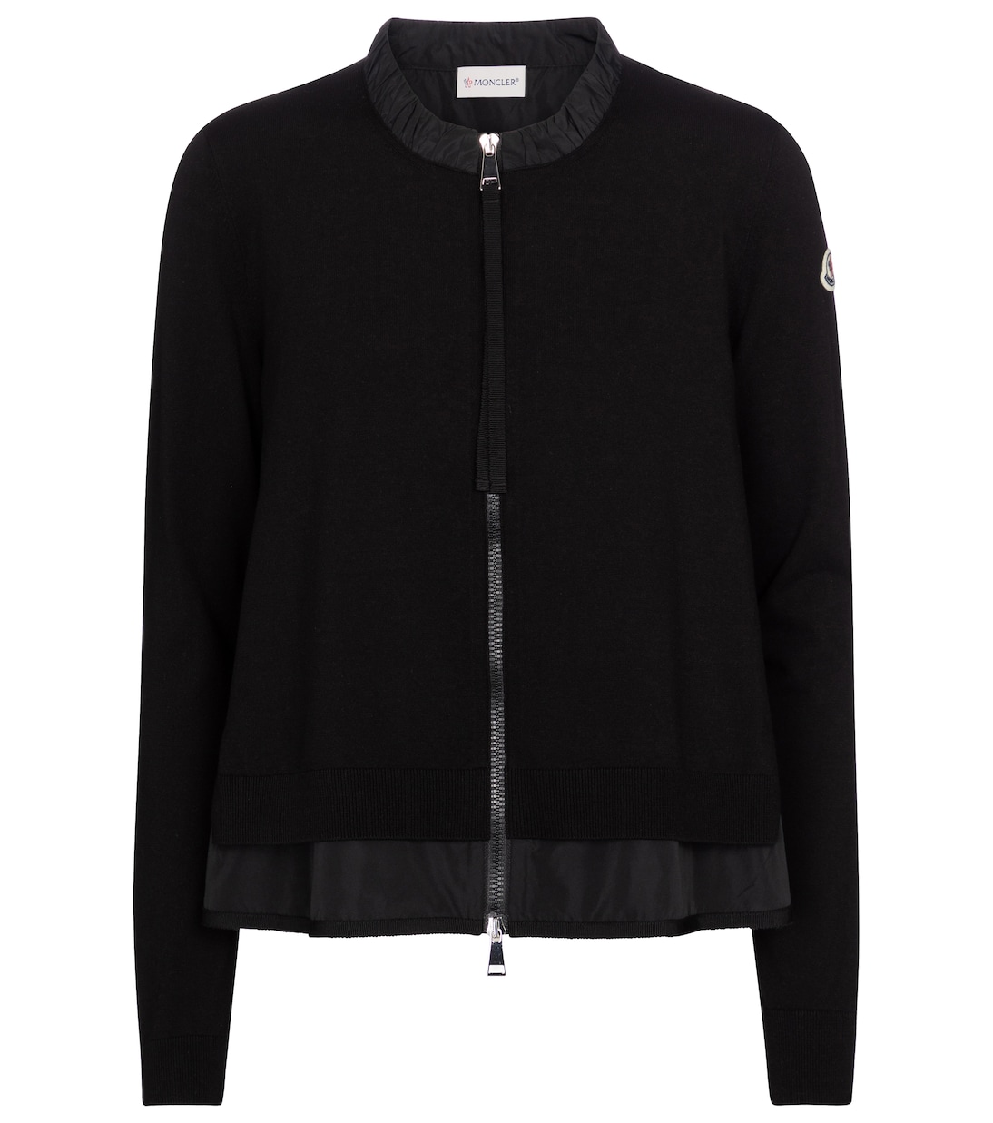 Cárdigan con tejido técnico | Moncler