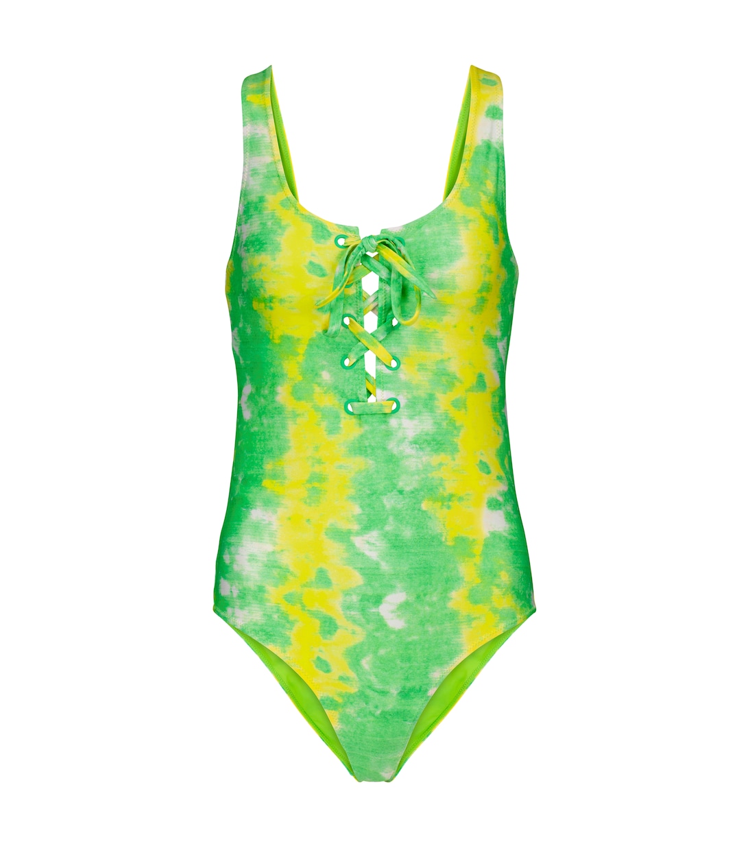 Bañador con estampado tie-dye | Ganni