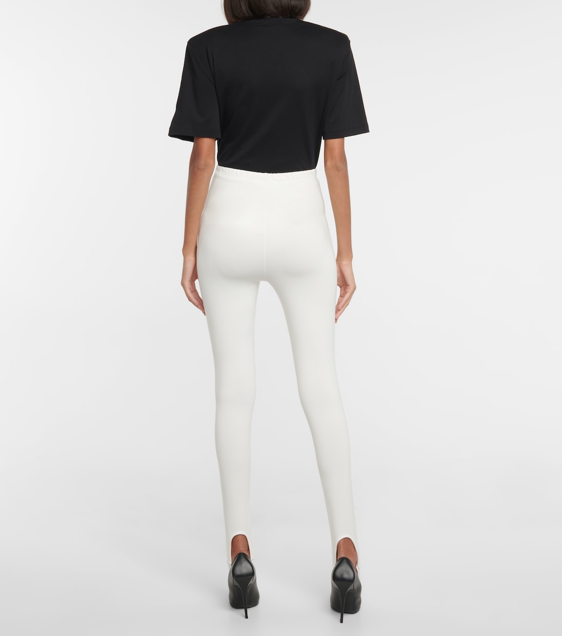 High-rise stirrup leggings | Wardrobe.NYC