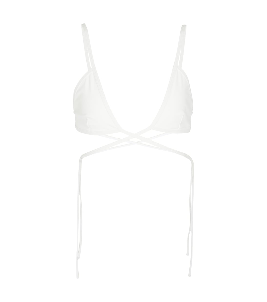 Wrapround triangle bikini top | Christopher Esber